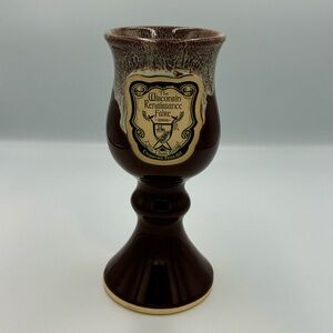 Wisconsin Renaissance Fair Goblet Vintage 2006 RARE Obsolete Event Collectible